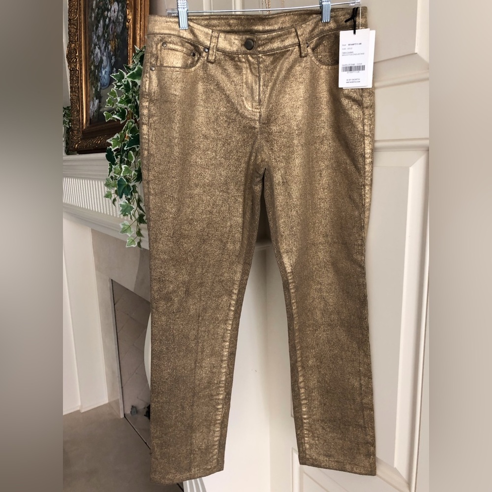 Worth Gold Cotton Blend‎ Jeans New Size 8